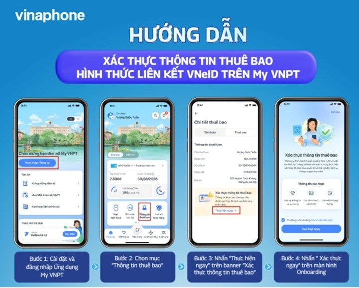 Hướng dẫn cách xác thực sinh trắc học với thuê bao di động- Ảnh 8.
