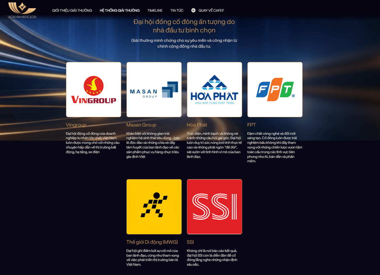 Hé lộ những doanh nghiệp hot để cổ đông “cho phiếu” tại AGM Awards 2026 - Ảnh 2.