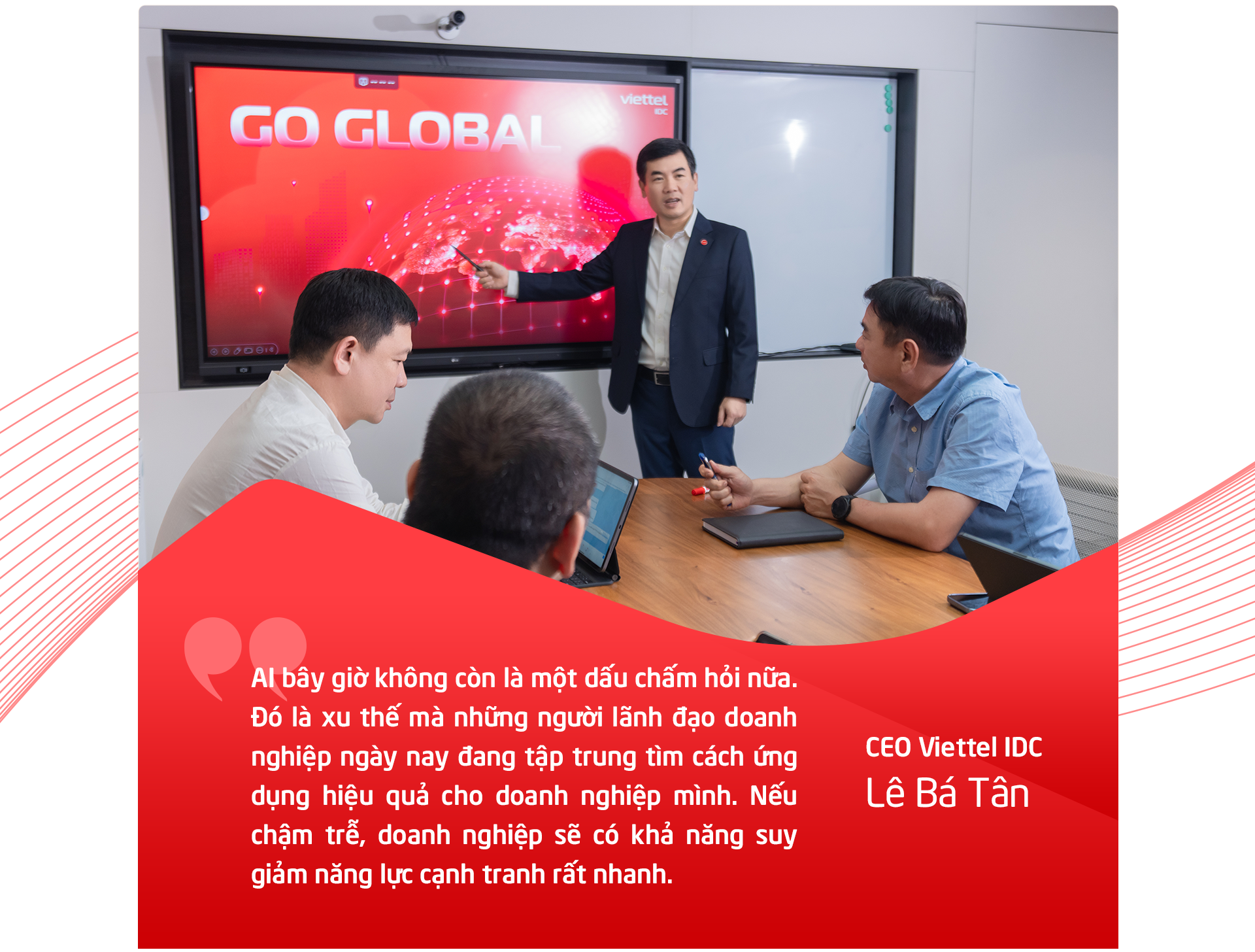 CEO Viettel IDC Lê Bá Tân: "Muốn làm AI, hãy bắt đầu từ hạ tầng dữ liệu"- Ảnh 2. CEO Viettel IDC Lê Bá Tân: "Muốn làm AI, hãy bắt đầu từ hạ tầng dữ liệu"- Ảnh 2.