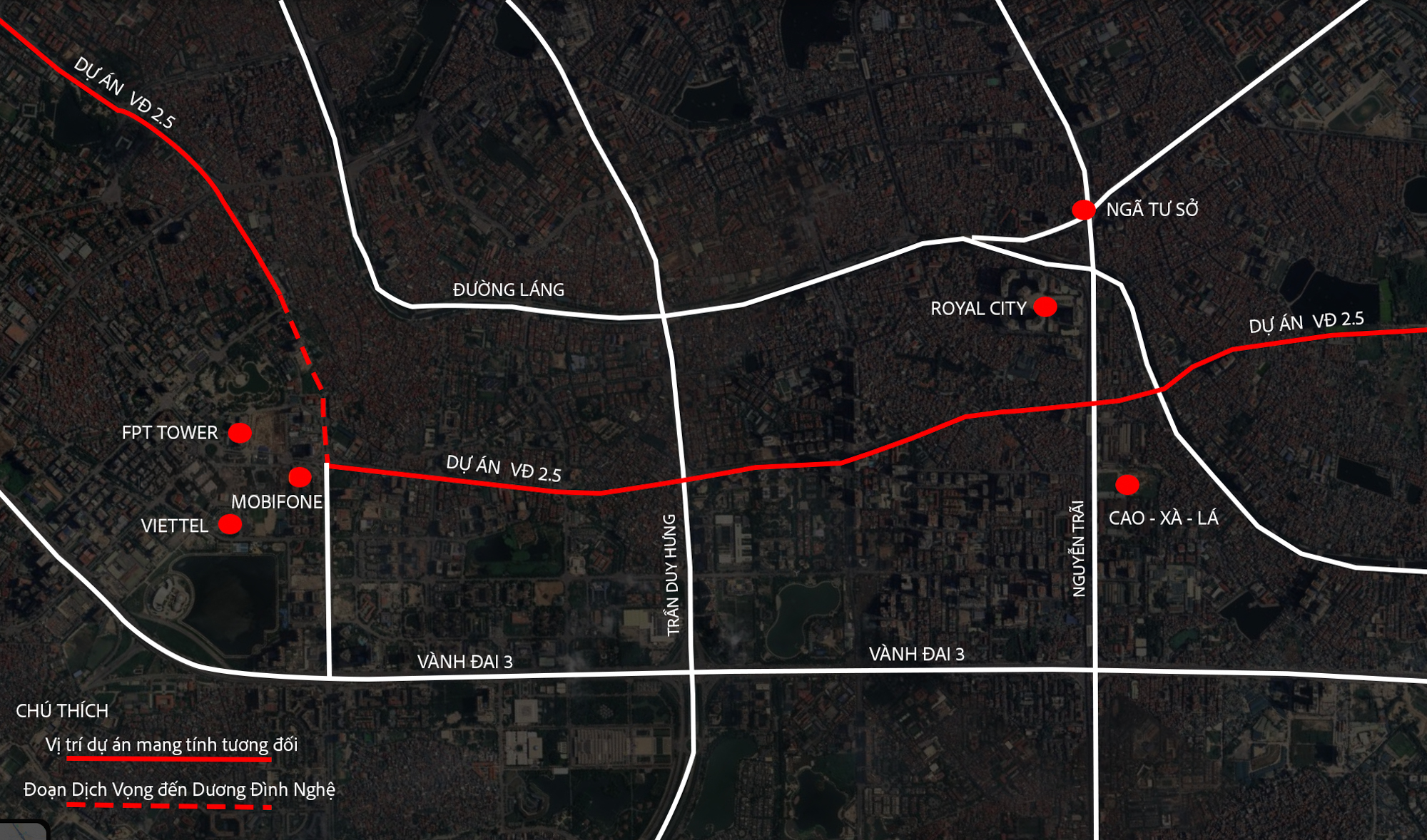 Toàn cảnh "mảnh ghép" cuối nối trụ sở các tập đoàn lớn bậc nhất Việt Nam: Nơi Viettel, Samsung, FPT hội tụ, mỗi mét đường gánh nghìn tỷ doanh thu- Ảnh 1.