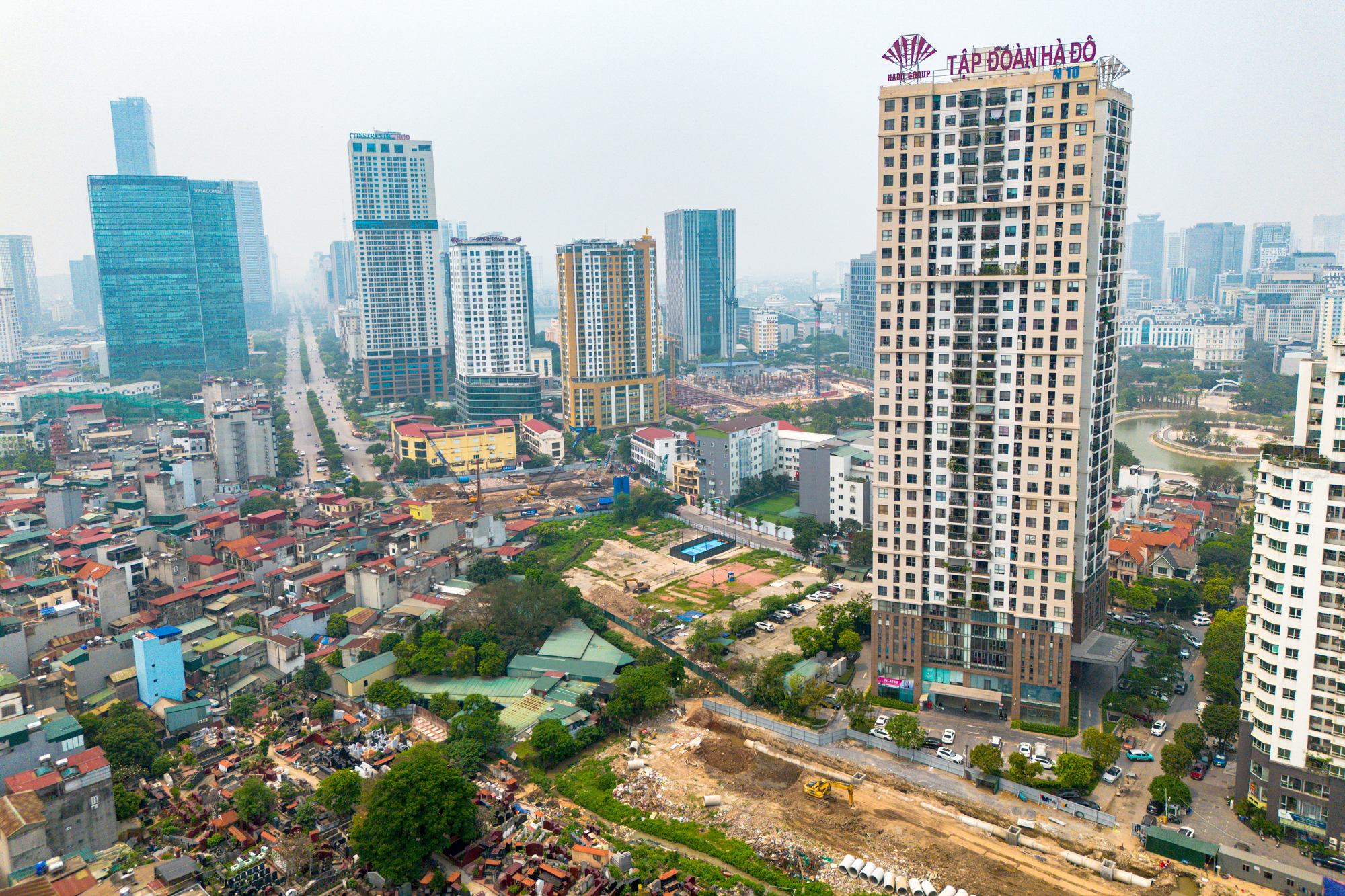 Toàn cảnh "mảnh ghép" cuối nối trụ sở các tập đoàn lớn bậc nhất Việt Nam: Nơi Viettel, Samsung, FPT hội tụ, mỗi mét đường gánh nghìn tỷ doanh thu- Ảnh 12.