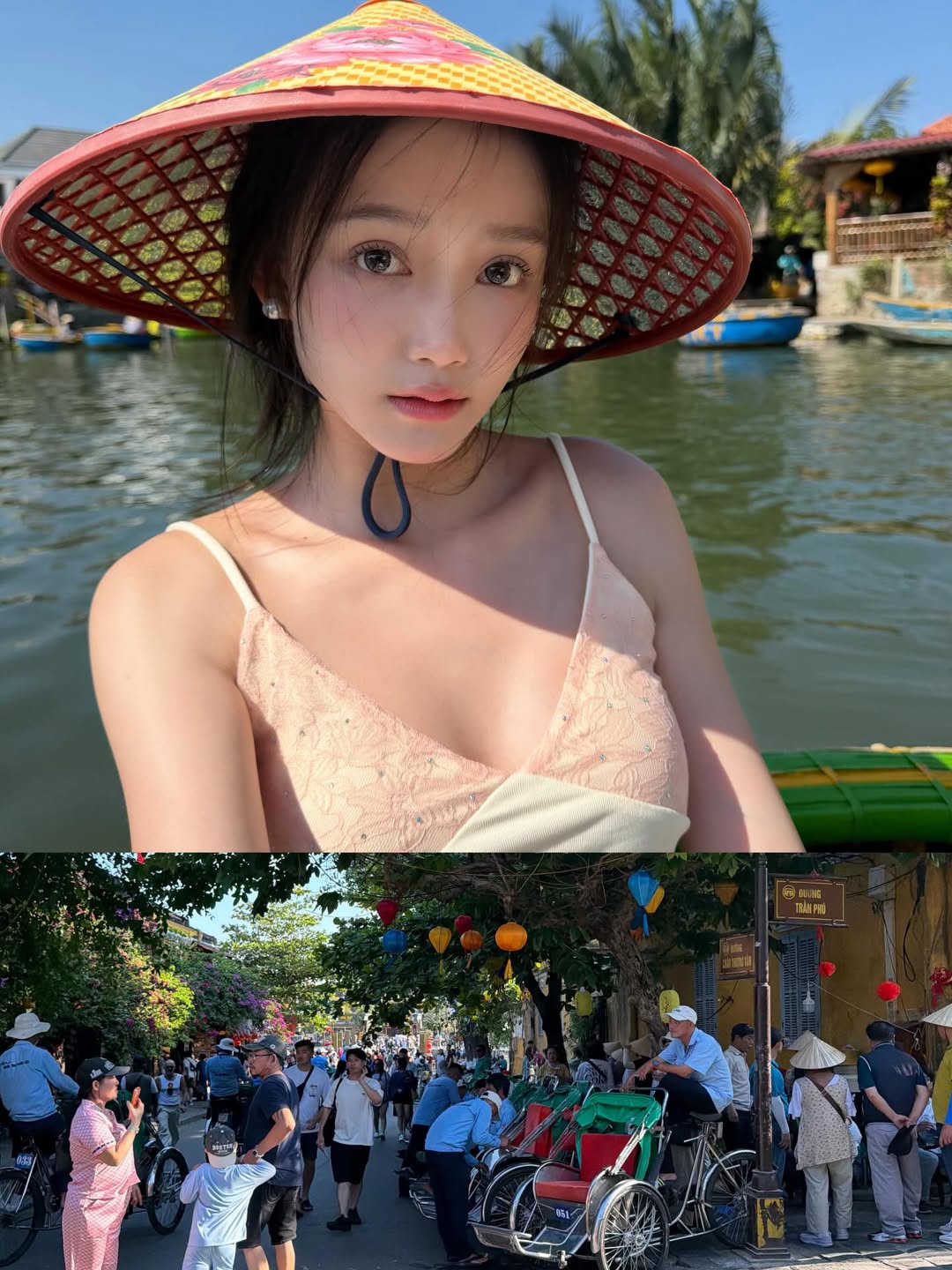 Khách Tây xếp hàng trải nghiệm "miền Tây giữa lòng phố cổ": Bộ môn thuyền thúng hot nhất hè này- Ảnh 9.