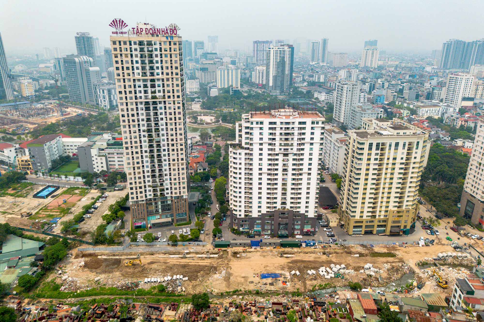 Toàn cảnh "mảnh ghép" cuối nối trụ sở các tập đoàn lớn bậc nhất Việt Nam: Nơi Viettel, Samsung, FPT hội tụ, mỗi mét đường gánh nghìn tỷ doanh thu- Ảnh 8.