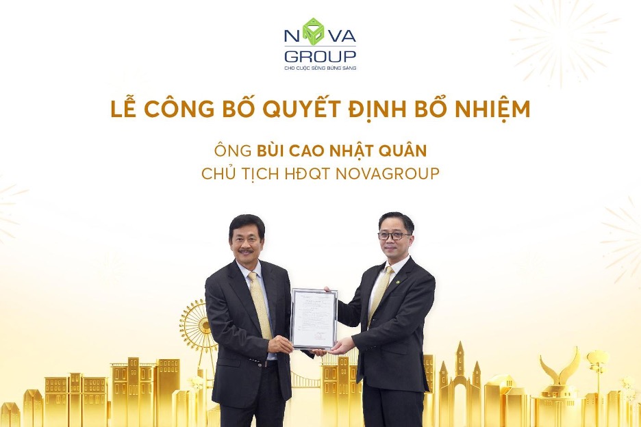 Ông Bùi Cao Nhật Quân làm chủ tịch NovaGroup thay ông Bùi Thành Nhơn - Ảnh 1.