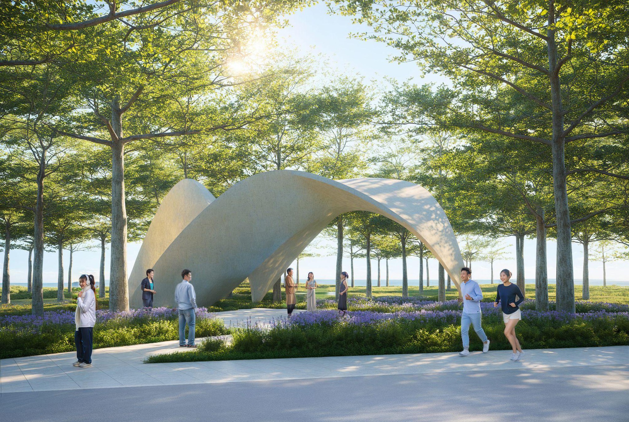 Tháp căn hộ Onsen 3: Biểu tượng sống Wellness đỉnh cao giữa lòng đảo ngọc Elite Island - Ảnh 1.