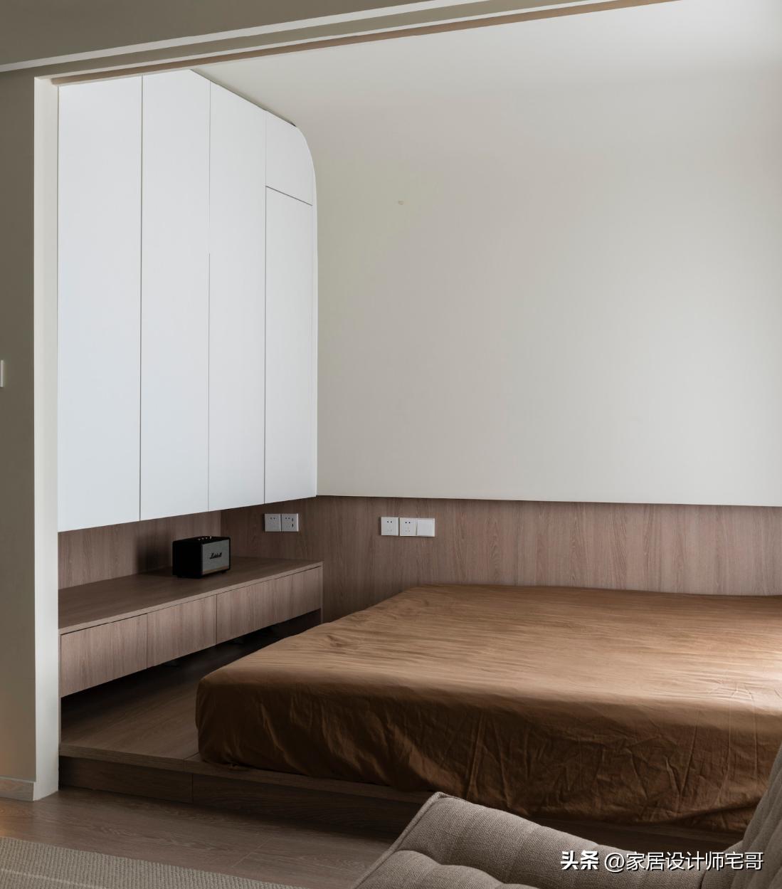 Chỉ 45m² nhưng chia được 3 phòng ngủ: Bài toán nhà nhỏ được giải quá thông minh- Ảnh 4.