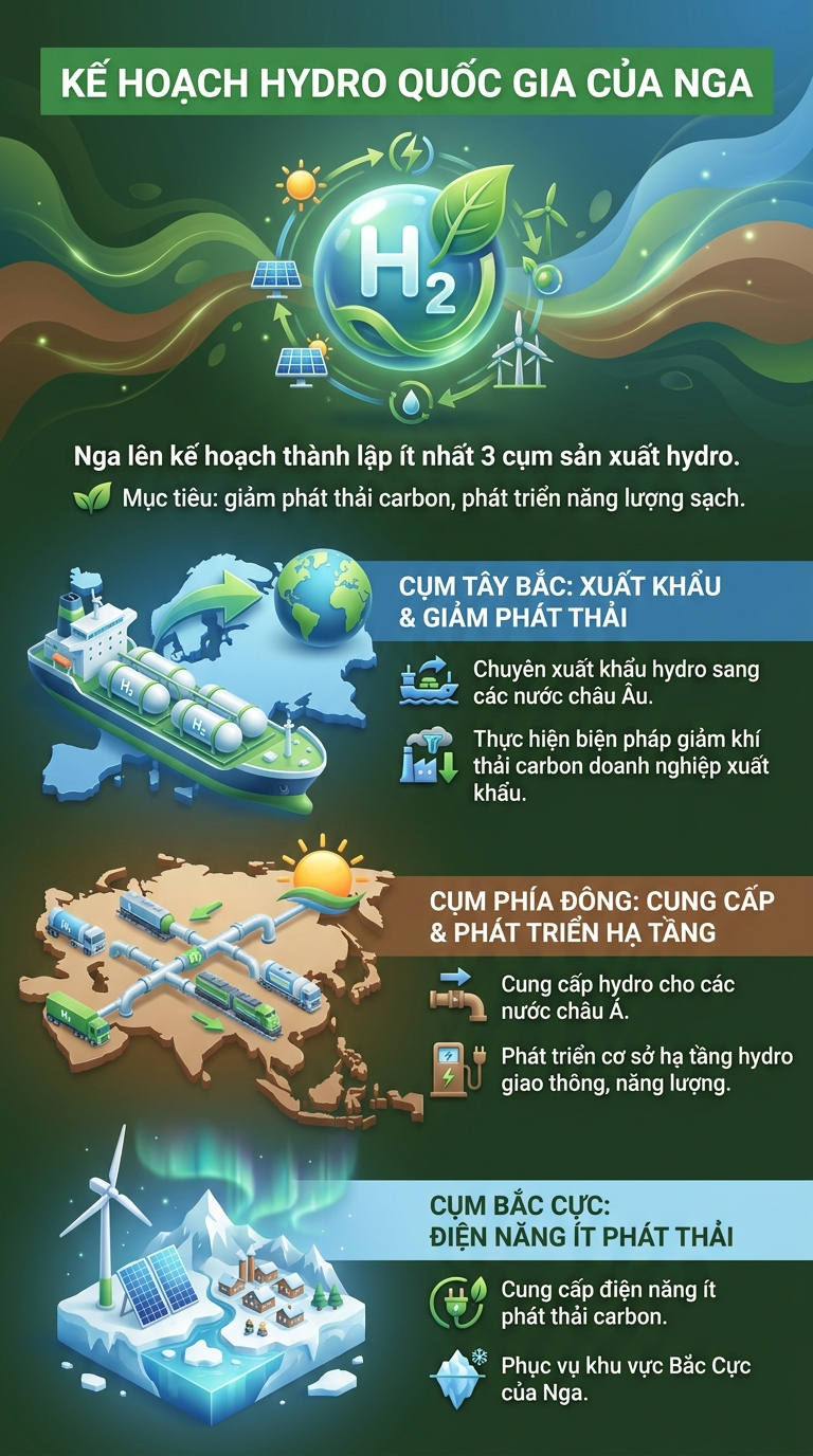 Kỹ sư Nga nhận bằng sáng chế đột phá về Hydro, củng cố tham vọng "cấp độ toàn cầu" của Moscow - Ảnh 3.