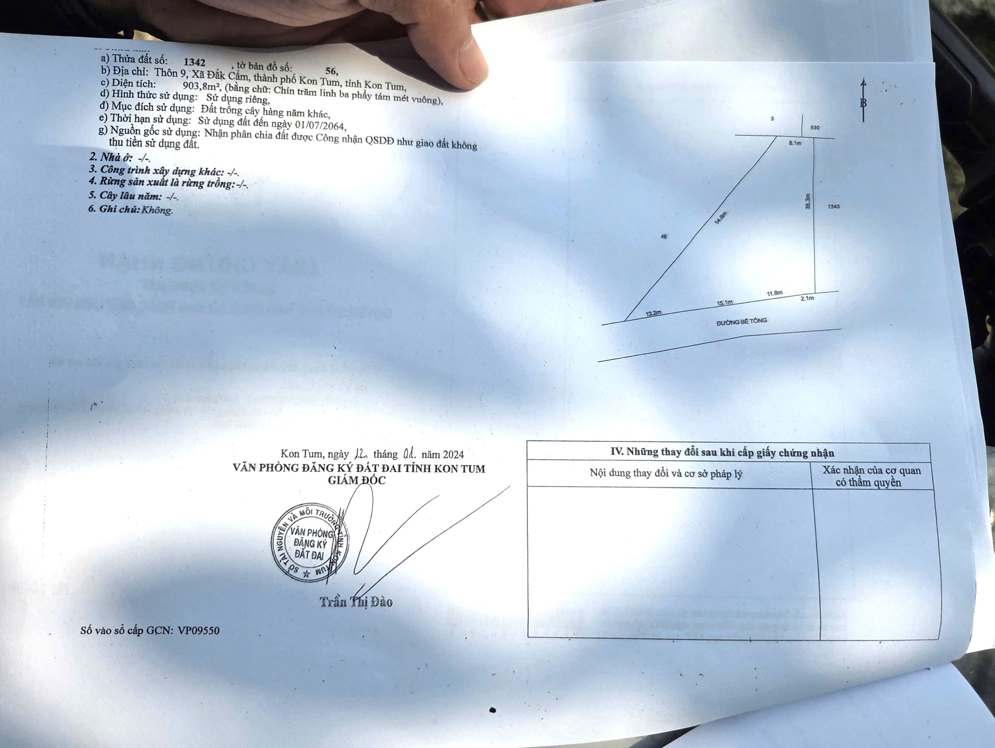 Làm rõ việc "bất nhất" khi xử lý hồ sơ chuyển đổi đất - Ảnh 1.