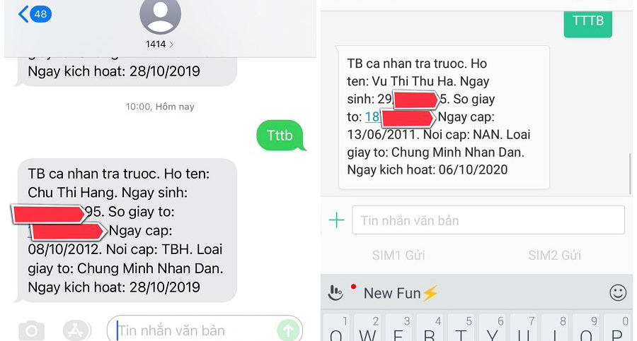 Cách kiểm tra thuê bao chính chủ bằng tin nhắn và VNeID- Ảnh 1.