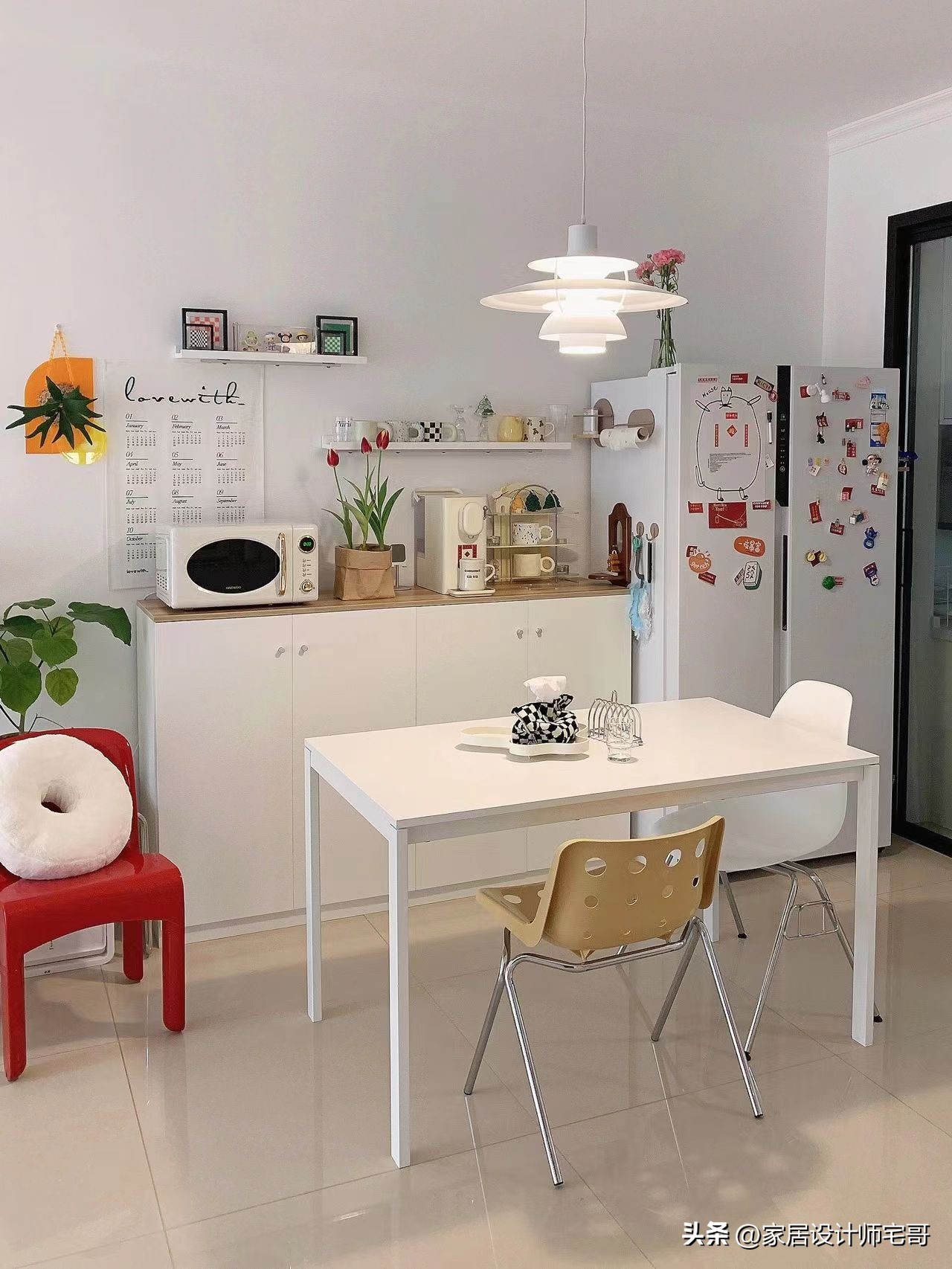 Căn hộ 69m² được cải tạo với chi phí hơn 500 triệu: Nhỏ nhưng tinh tế đến mức ai xem cũng muốn học theo- Ảnh 4.