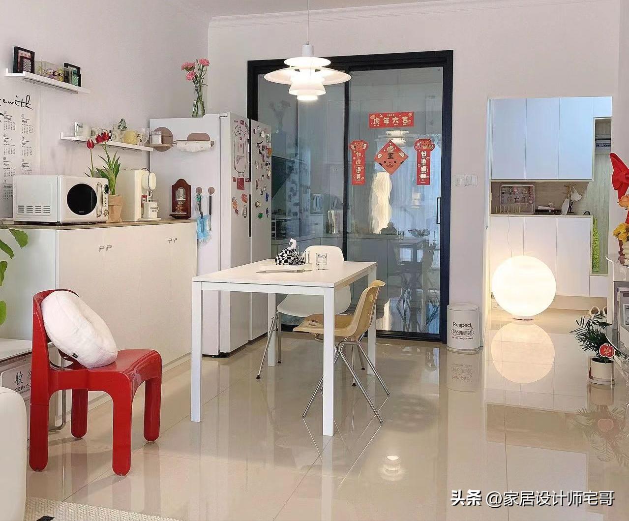 Căn hộ 69m² được cải tạo với chi phí hơn 500 triệu: Nhỏ nhưng tinh tế đến mức ai xem cũng muốn học theo- Ảnh 3.