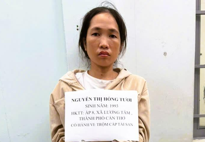 Bắt Nguyễn Thị Hồng Tươi sinh năm 1993- Ảnh 1.