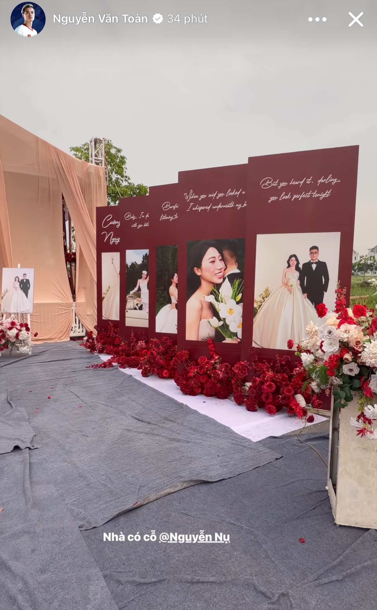 Hoà Minzy về quê ăn cưới em gái Văn Toàn, bị trêu là "em dâu hụt"- Ảnh 1.