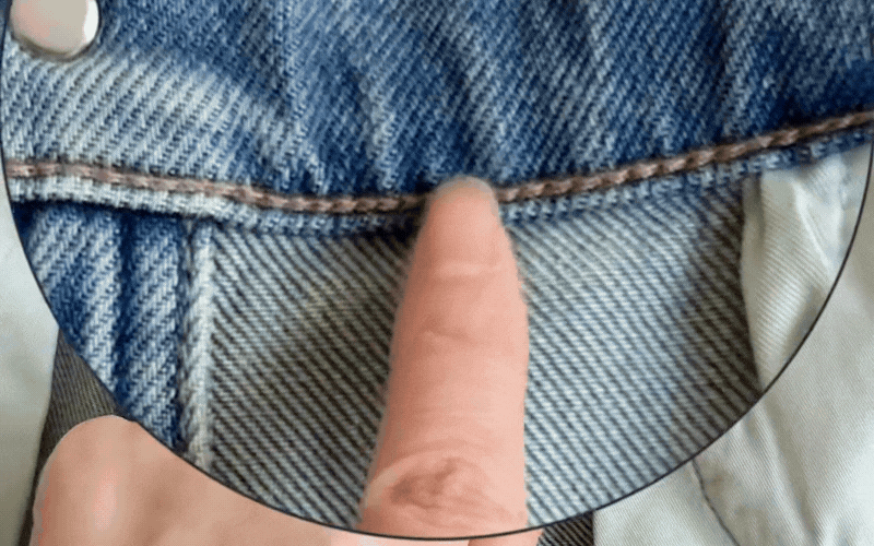 Không cần mặc thử, đây là mẹo để phân biệt quần jeans xịn hay không chỉ bằng mắt thường!- Ảnh 16.