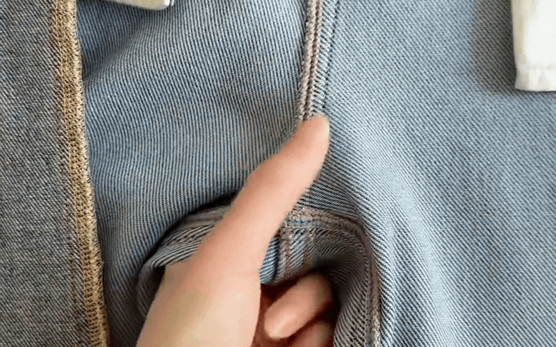 Không cần mặc thử, đây là mẹo để phân biệt quần jeans xịn hay không chỉ bằng mắt thường!- Ảnh 4.
