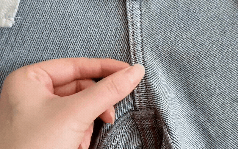 Không cần mặc thử, đây là mẹo để phân biệt quần jeans xịn hay không chỉ bằng mắt thường!- Ảnh 5.