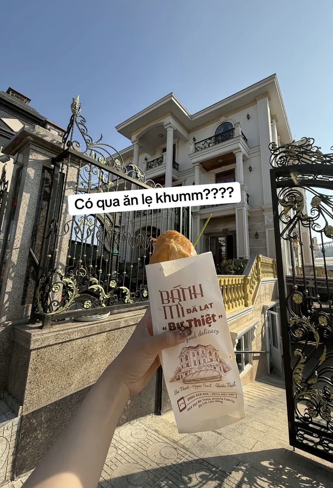 Danh tính cô chủ quán bán bánh mì trong biệt thự 700m2 ở Đà Lạt, ngỡ ngàng lý do tạm đóng cửa sau 2 tuần- Ảnh 3.