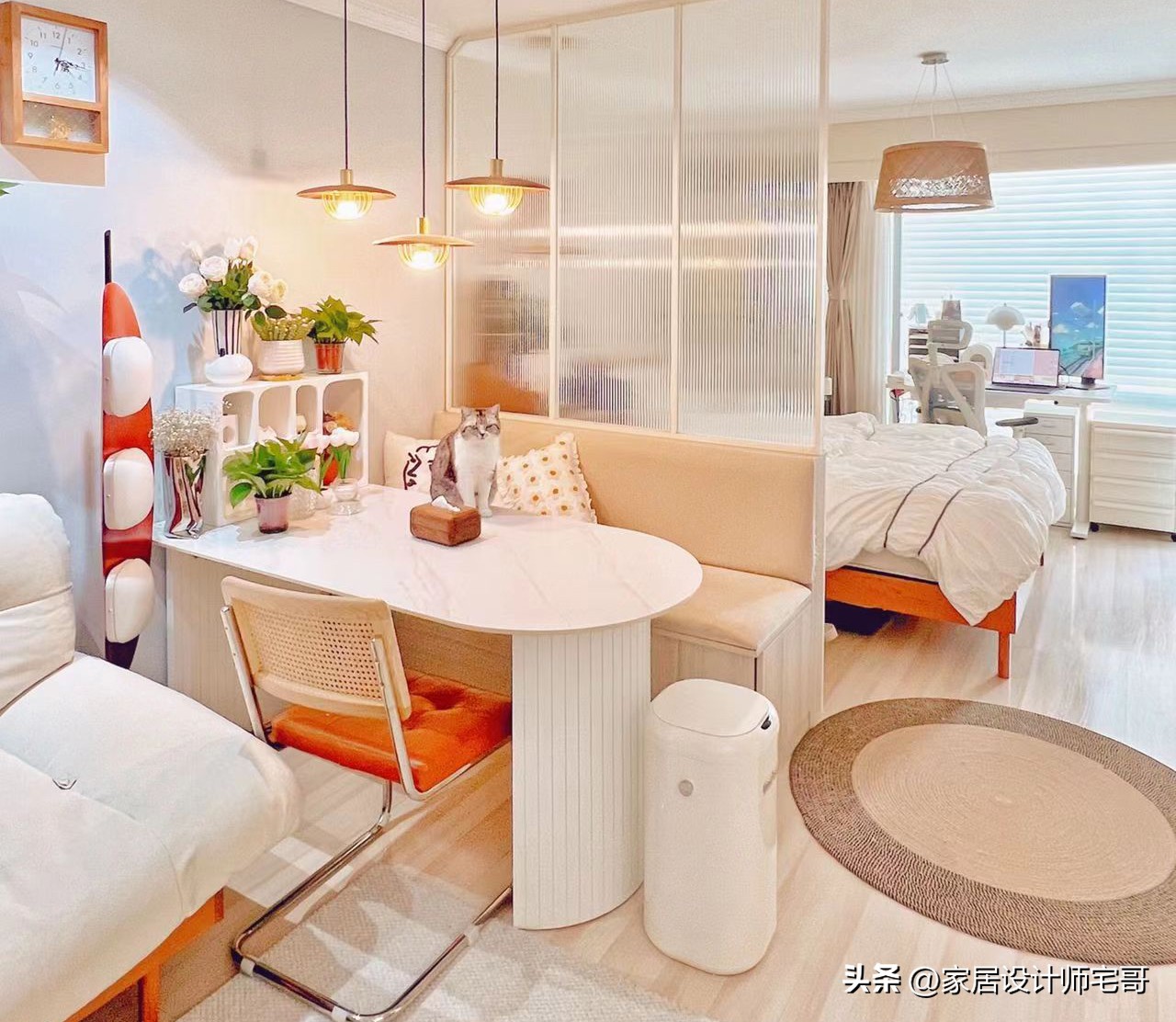 Căn hộ 39m² của cô gái 9X: Nhỏ nhưng tinh tế, 2 triệu người thích vì quá dễ chịu để sống một mình- Ảnh 6.