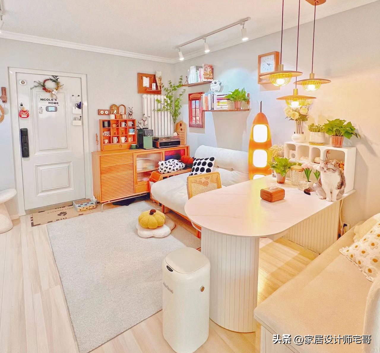 Căn hộ 39m² của cô gái 9X: Nhỏ nhưng tinh tế, 2 triệu người thích vì quá dễ chịu để sống một mình- Ảnh 5.