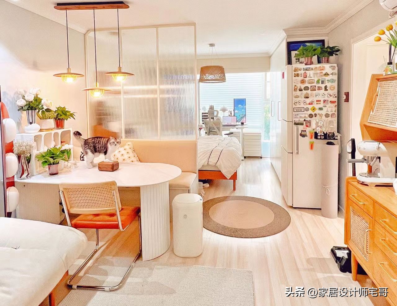 Căn hộ 39m² của cô gái 9X: Nhỏ nhưng tinh tế, 2 triệu người thích vì quá dễ chịu để sống một mình- Ảnh 1.