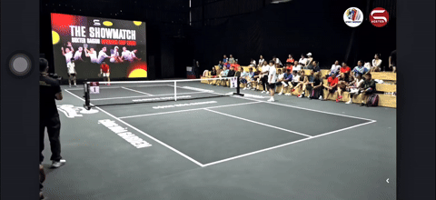 Xôn xao video thầy dạy pickleball giá 2 triệu/ giờ đi đánh giải: Ai ngờ vẫn giẫm bếp, rúc lưới như "newbie"- Ảnh 1.