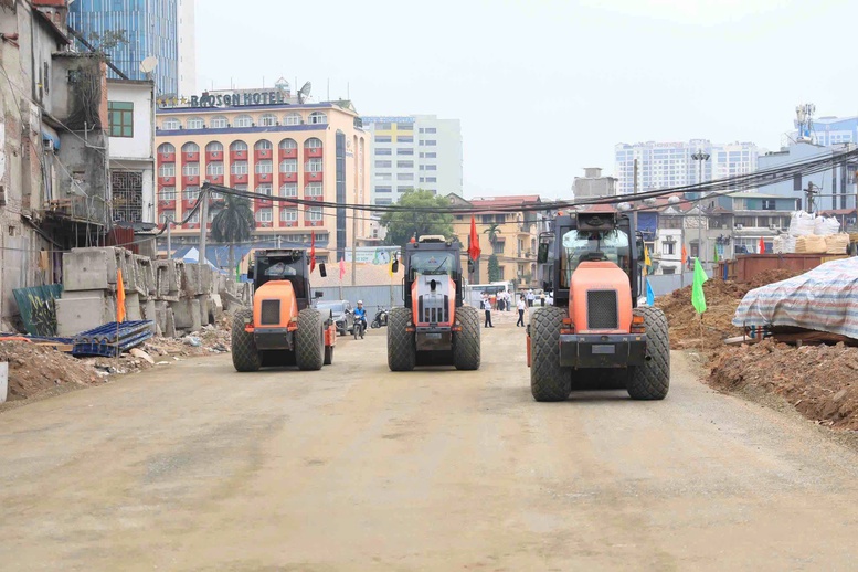 Bí thư Thành ủy Hà Nội Trần Đức Thắng kiểm tra tiến độ các dự án, công trình trọng điểm trên địa bàn Thủ đô- Ảnh 2.