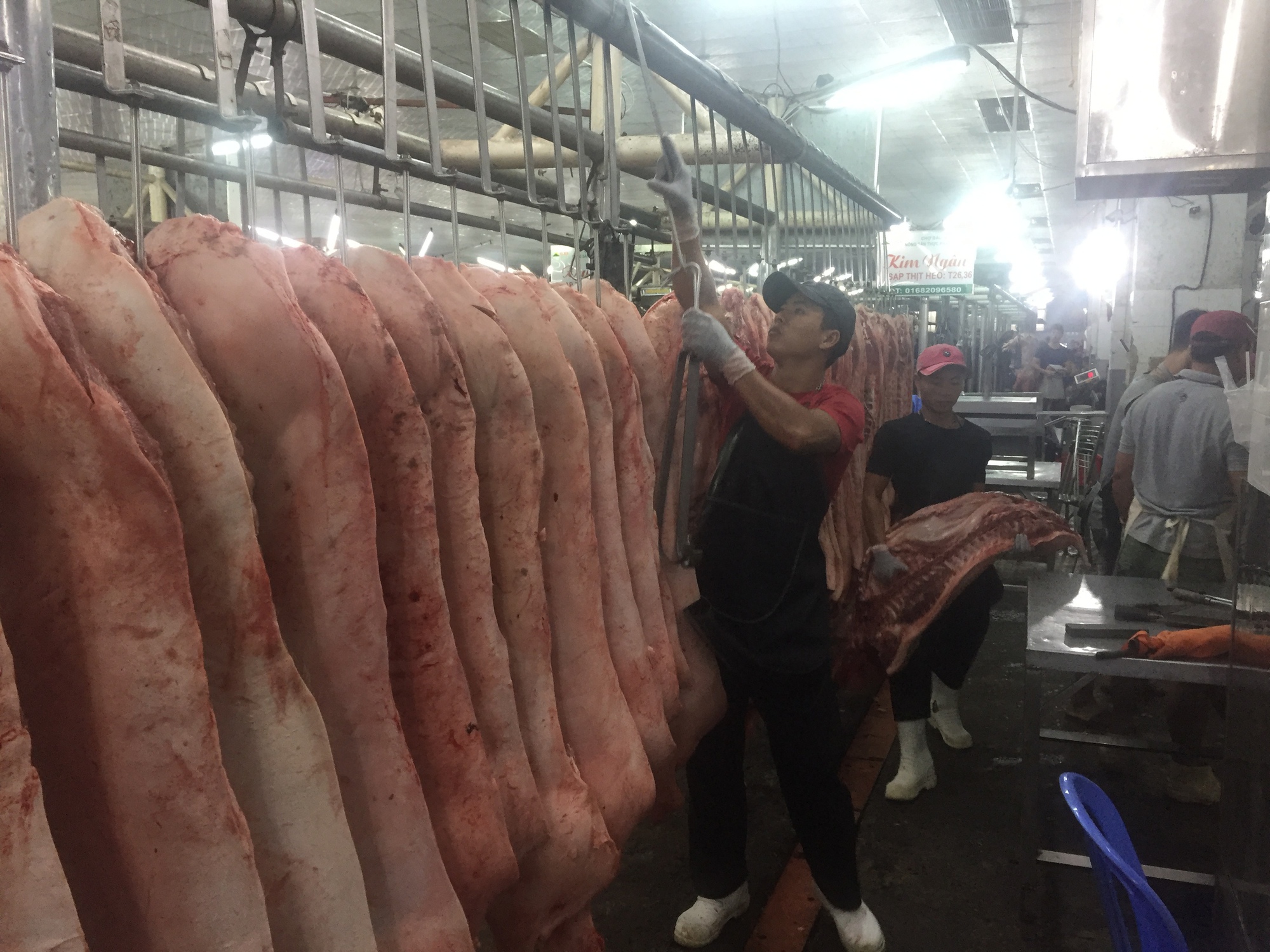 Giá heo hơi hôm nay, 2-4: Chợ đầu mối có giá xuống thấp - Ảnh 1.