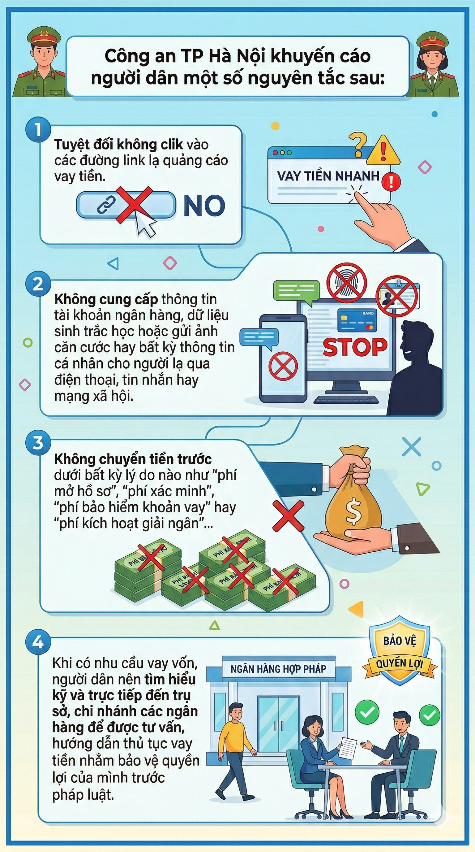 Tất cả người dân đang có nhu cầu vay tiền đặc biệt chú ý - Ảnh 2.