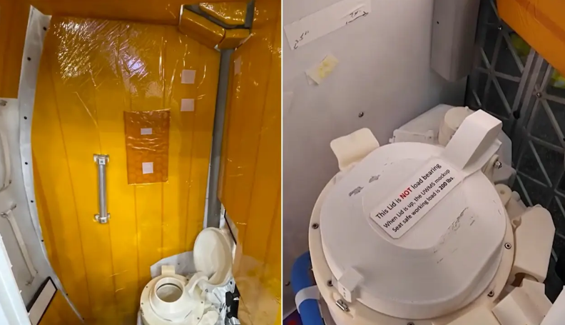 Các phi hành gia đi vệ sinh như thế nào trên tàu vũ trụ: Không giống như bạn nghĩ - Ảnh 1.