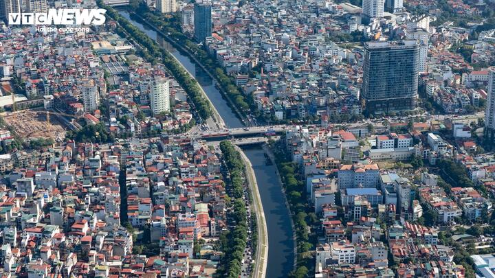 Sau 6 tháng hồi sinh, dòng 'sông chết' ở Hà Nội thay đổi ra sao?- Ảnh 1.