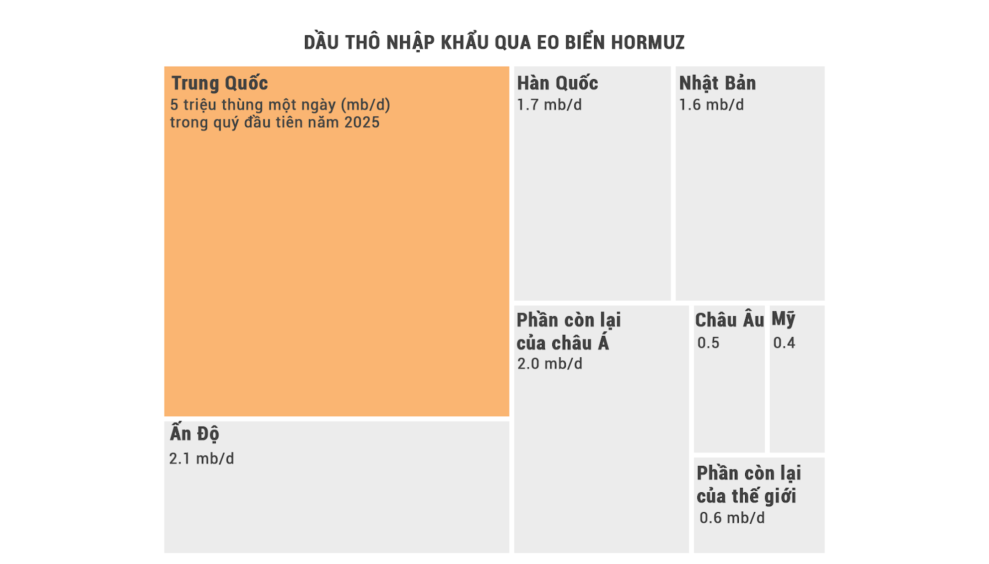 Infographic: Trung Quốc vượt qua 'cú sốc' eo biển Hormuz thế nào?- Ảnh 1.
