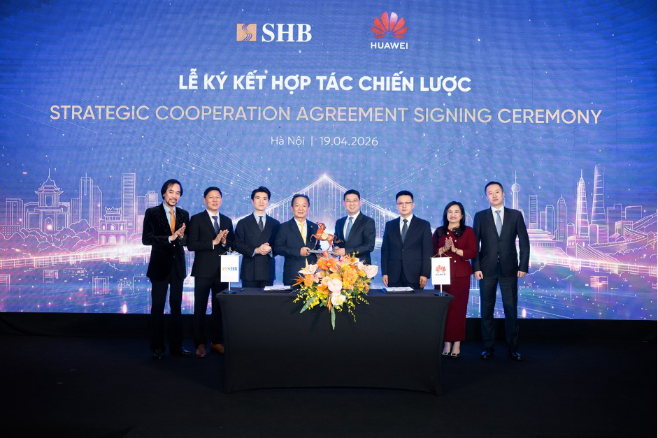 SHB hợp tác chiến lược với Huawei: Bứt phá công nghệ, kiến tạo Ngân hàng tương lai - Ảnh 1.