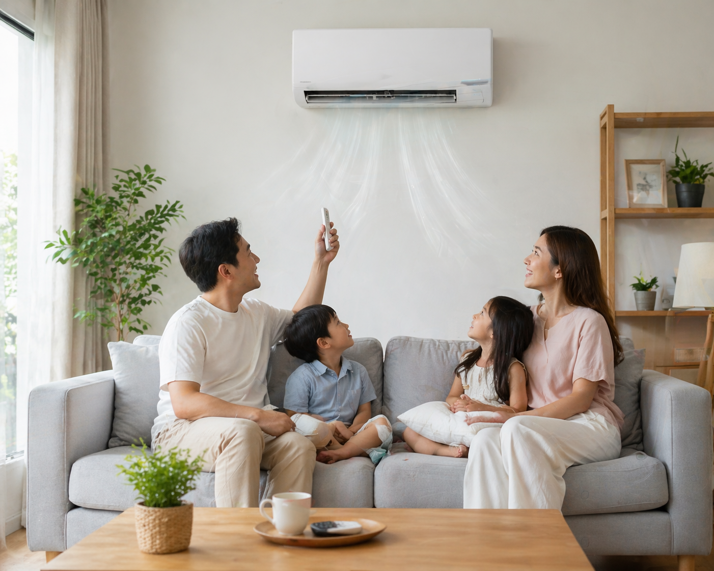 Lời khuyên cho các gia đình đang dùng điều hòa cả ngày   - Ảnh 1.