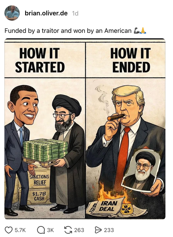 Tổng thống Trump và MXH nói ông Obama “cho” Iran 1,7 tỉ USD, chuyển tiền mặt giữa đêm: Sự thật quá bất ngờ- Ảnh 1.