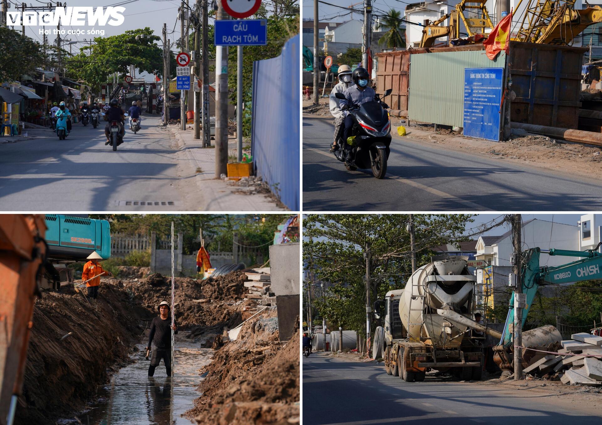 Hiện trạng dự án cầu 500 tỷ ở TP.HCM sau gần 1 năm khởi công- Ảnh 2.