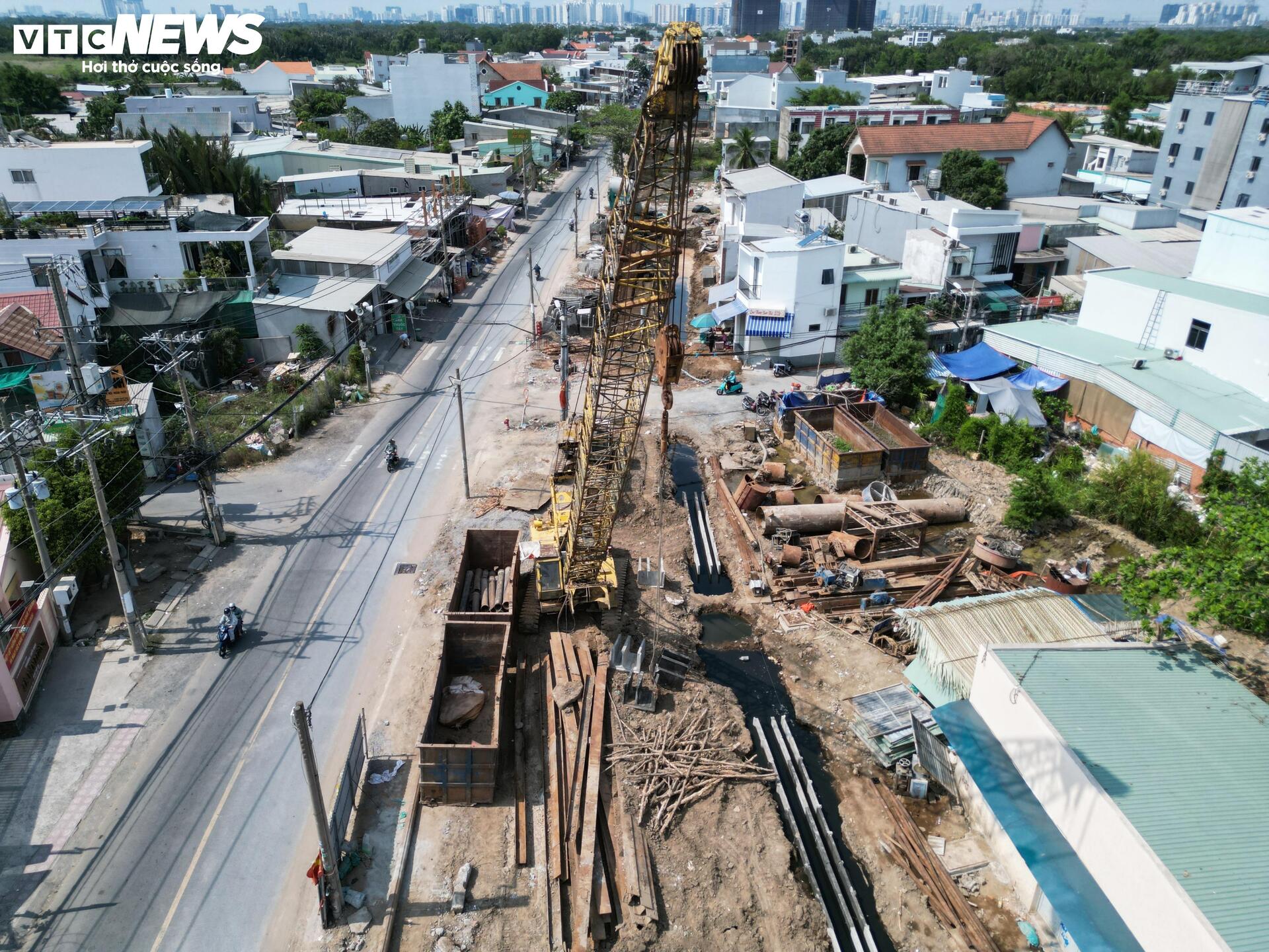 Hiện trạng dự án cầu 500 tỷ ở TP.HCM sau gần 1 năm khởi công- Ảnh 3.