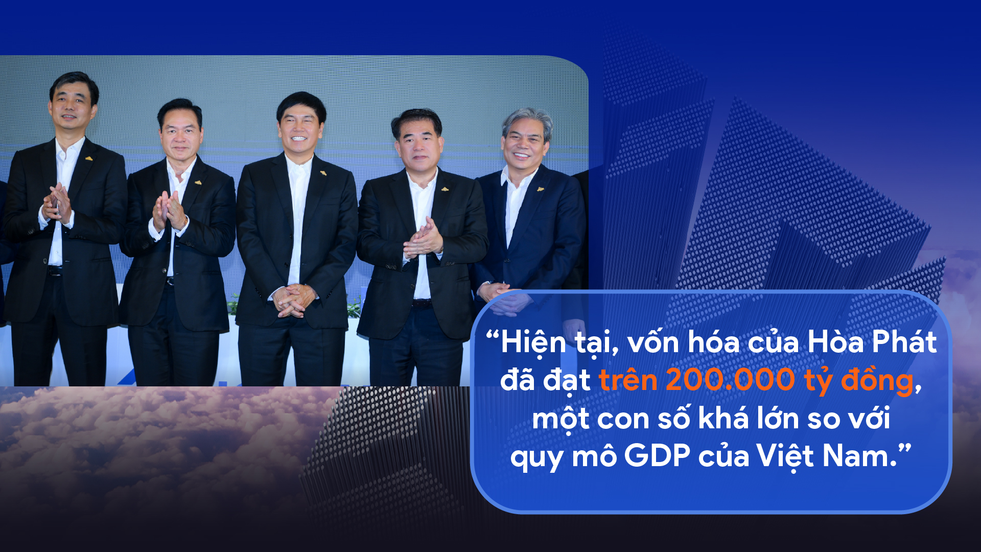 ‘Hòa Phát không nên hết nợ, vì thế thì ngân hàng hết việc’ và loạt phát ngôn đáng chú ý của Chủ tịch Trần Đình Long- Ảnh 2.