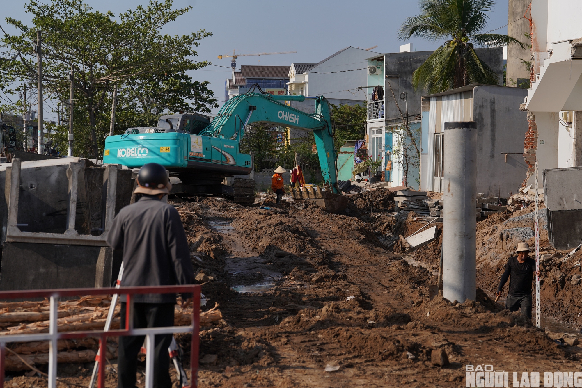 Cận cảnh công trường cầu gần 500 tỉ đồng nối TPHCM với cửa ngõ đi Tây Ninh- Ảnh 11.