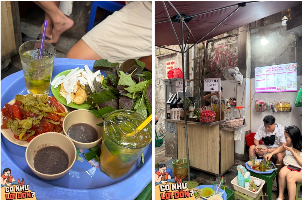 Tuyết sứa đỏ chợ Thanh Hà tăng giá lên 40k/suất: Phải mua nước gửi xe mới có chỗ ngồi, hương vị liệu ngon như lời đồn?- Ảnh 7.