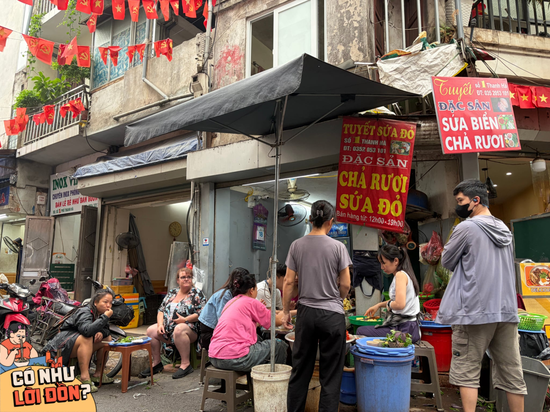 Tuyết sứa đỏ chợ Thanh Hà tăng giá lên 40k/suất: Phải mua nước gửi xe mới có chỗ ngồi, hương vị liệu ngon như lời đồn?- Ảnh 8.