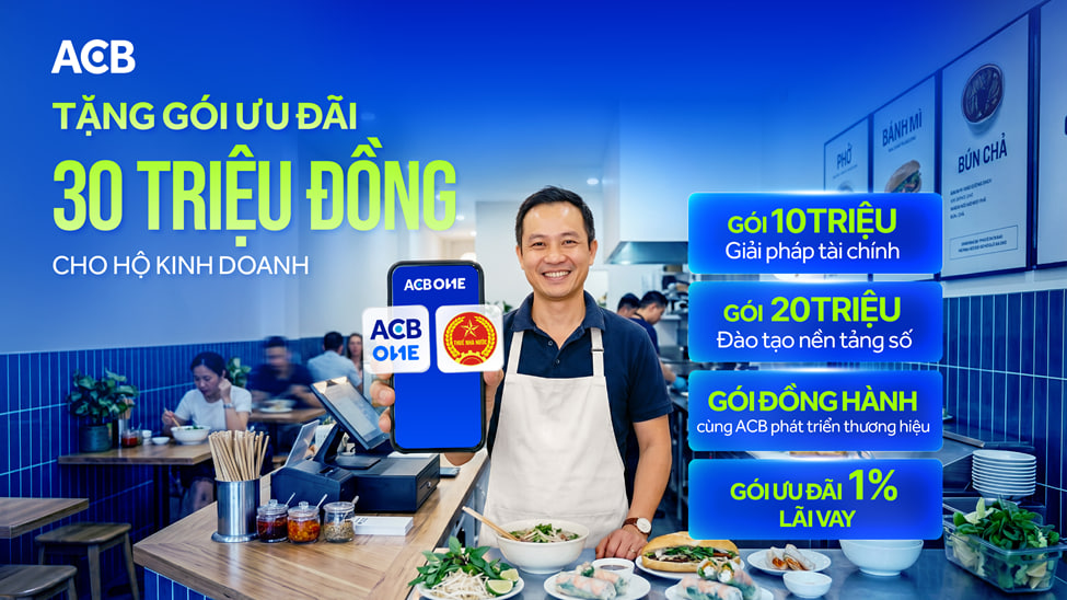 CEO ACB: “Nếu chỉ dừng ở việc hỗ trợ tuân thủ, chúng ta mới giải được một nửa bài toán. Nửa còn lại là giúp hộ kinh doanh tăng trưởng.” - Ảnh 1.