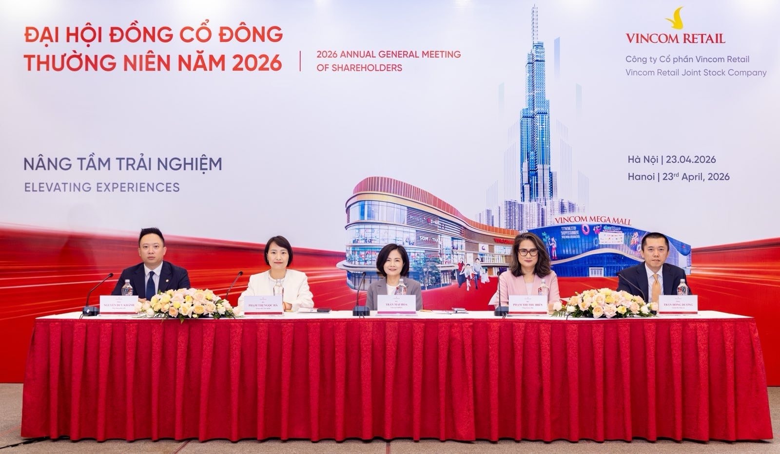 ĐHCĐ Vincom Retail: Chia cổ tức bằng tiền mặt gần 2.300 tỷ đồng, lợi nhuận quý I đạt khoảng 30% kế hoạch đề ra, mục tiêu trở thành “ông lớn” bán lẻ khu vực- Ảnh 1.