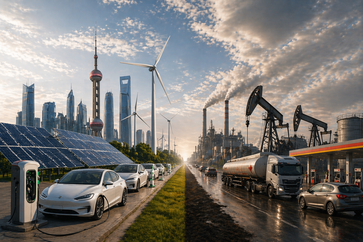 Lộ trình giảm phụ thuộc dầu mỏ của quốc gia láng giềng của Việt Nam: Xe điện và hạ tầng xanh trở thành ưu tiên hàng đầu - Ảnh 1.