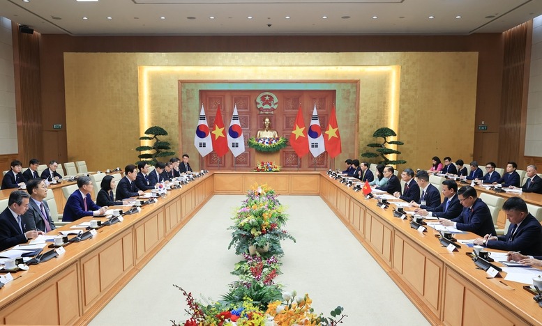 Tổng thống Lee Jae Myung: Tương lai Việt Nam là tương lai Hàn Quốc, cùng kiến tạo kỳ tích sông Hồng- Ảnh 1.