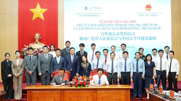 Quảng Trị ký kết hợp tác với Tập đoàn Thái Bình Dương của Trung Quốc- Ảnh 2.