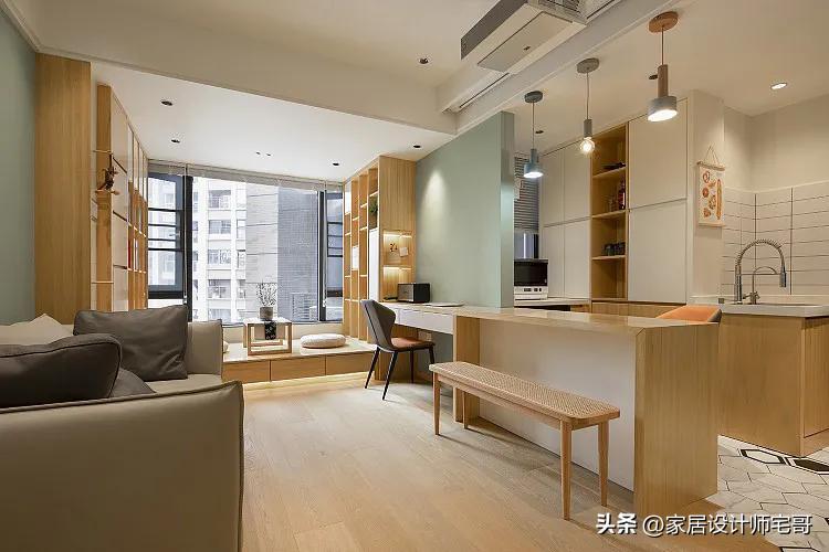 Căn hộ chỉ 41m² nhưng có tới 3 phòng ngủ: Bí mật nằm ở cách bố trí khiến ai xem cũng bất ngờ- Ảnh 6.