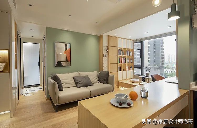 Căn hộ chỉ 41m² nhưng có tới 3 phòng ngủ: Bí mật nằm ở cách bố trí khiến ai xem cũng bất ngờ- Ảnh 1.