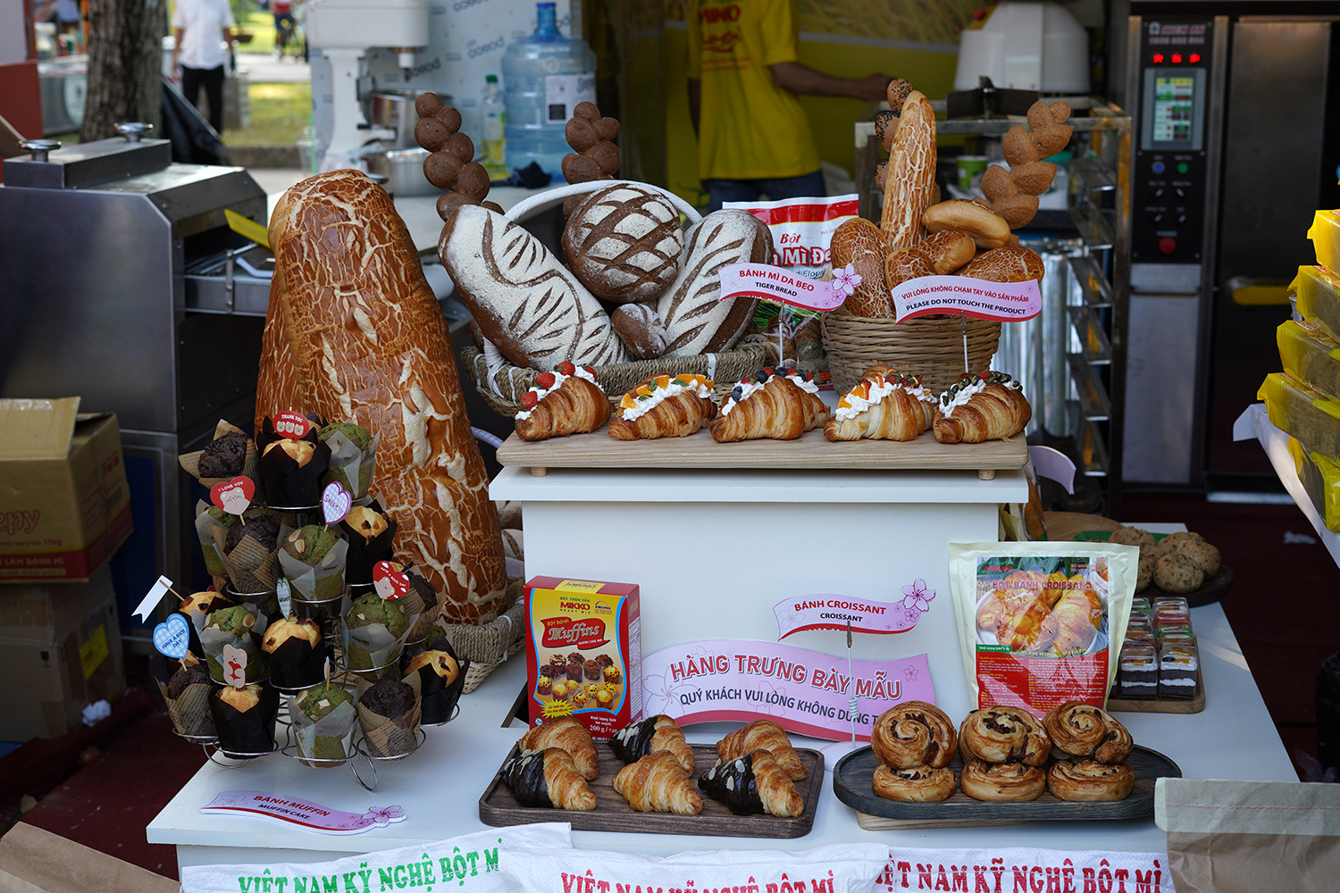 Có thể gặp cả thành phố ở Lễ hội Bánh mì Việt Nam hôm nay, khách ngó lơ mọi gian hàng chỉ để chen chân mua một ổ Huynh Hoa- Ảnh 8.