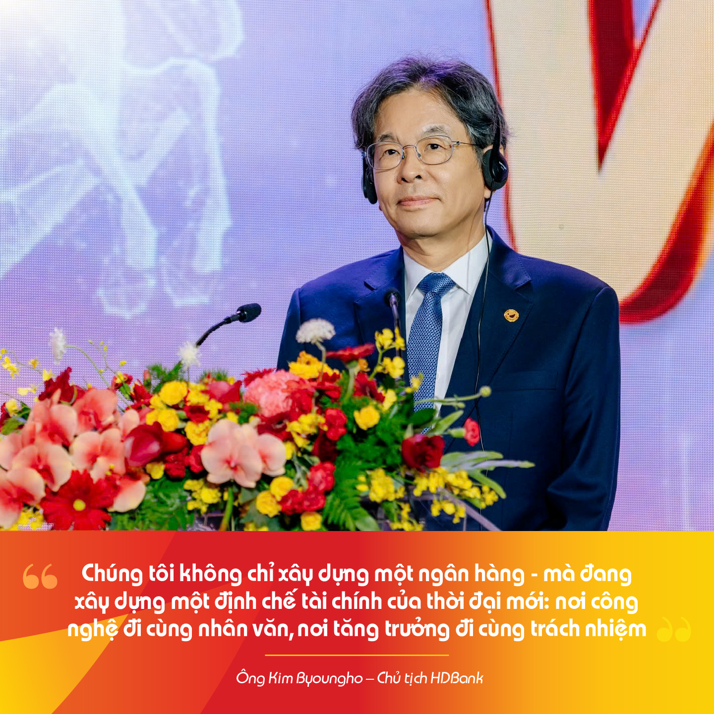 Những phát biểu ấn tượng của Ban lãnh đạo HDBank tại ĐHCĐ 2026 - Ảnh 4.