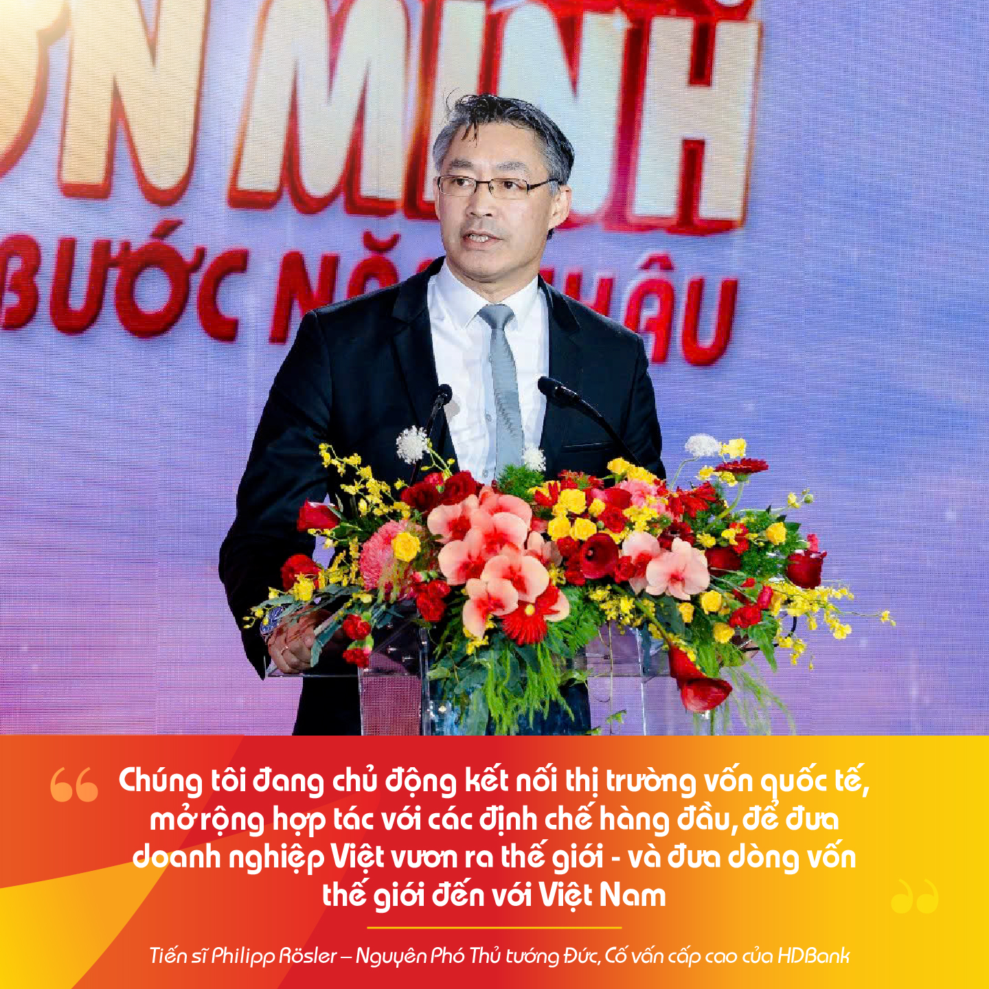 Những phát biểu ấn tượng của Ban lãnh đạo HDBank tại ĐHCĐ 2026 - Ảnh 3.